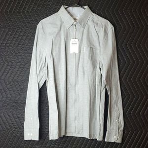 Ben Sherman original long sleeve zip shirt nwt